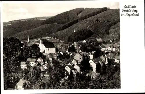 Ak Freudenberg im Siegerland, Teilansicht