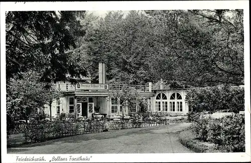 Ak Friedrichsruh Aumühle im Herzogtum Lauenburg, Bollows Forsthaus