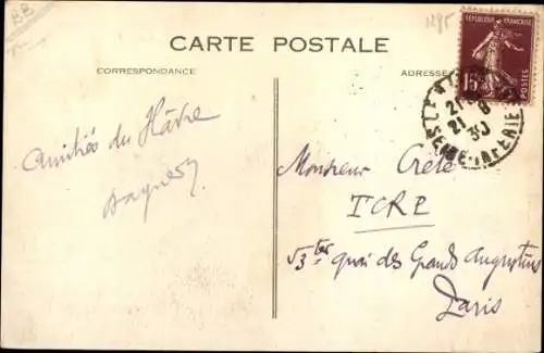 Ak Le Havre Seine Maritime, Paquebot Lafayette, Dampfer, CGT, French Line