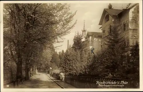 Ak Friedrichroda im Thüringer Wald, Büchigpromenade