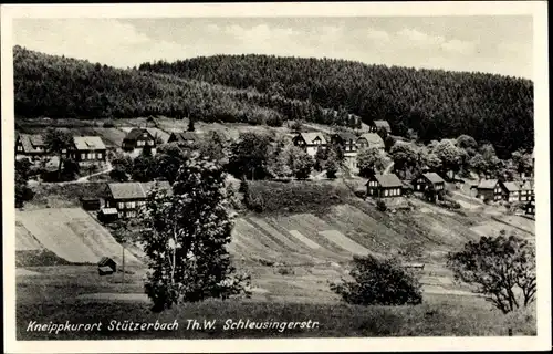Ak Stützerbach Ilmenau Thüringer Wald, Teilansicht