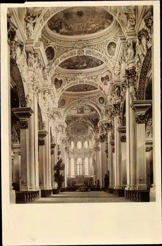 Ak Passau in Niederbayern, Dom, Blick zum Hochaltar