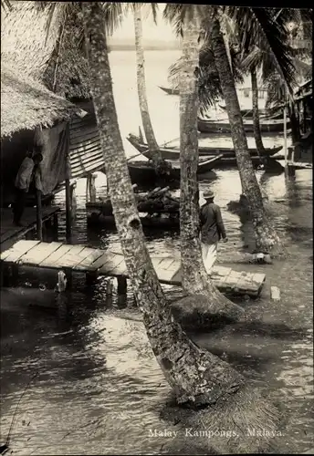 Foto Ak Malaysia, Malaya, Malay Kampongs