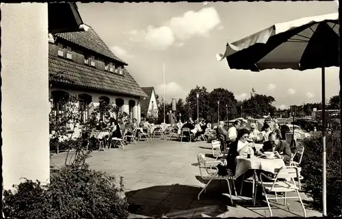 Ak Gütersloh in Westfalen, Autobahn Rasthaus Hotel