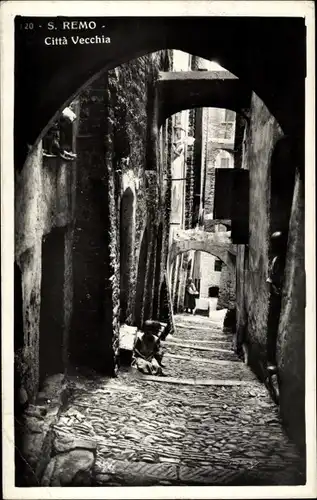 Ak San Remo Ligurien, Citta Vecchio