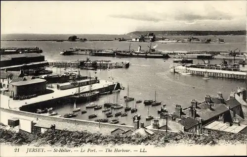 Ak Saint Helier Kanalinsel Jersey, The Harbour