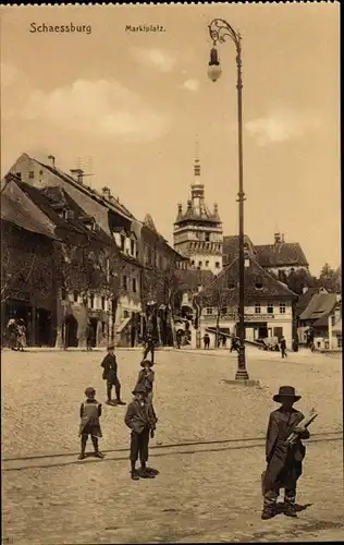 Sighișoara Schässburg Rumänien, Marktplatz, Kinder