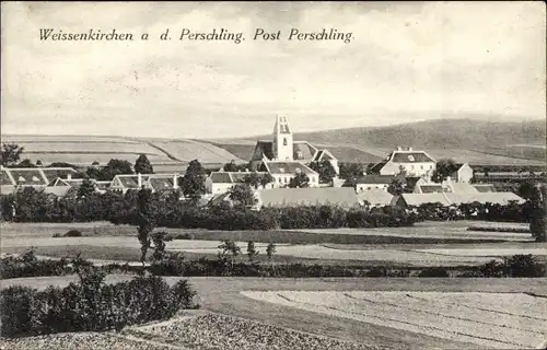 Ak Weißenkirchen an der Perschling Niederösterreich, Blick auf den Ort