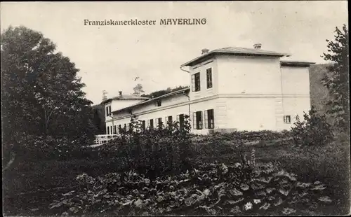 Ak Mayerling Alland in Niederösterreich, Franziskanerkloster