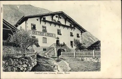 Ak Stanz in Tirol, Gasthof zum Löwen