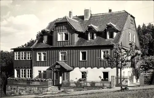 Foto Ak Hain Hayn Oybin Oberlausitz, Kinderferienheim