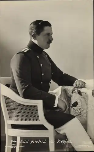 Ak Prinz Eitel Friedrich von Preußen