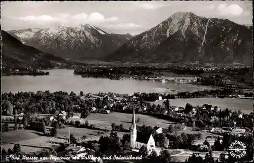 Ak Bad Wiessee in Oberbayern, Tegernsee, Wallberg, Bodenschneid