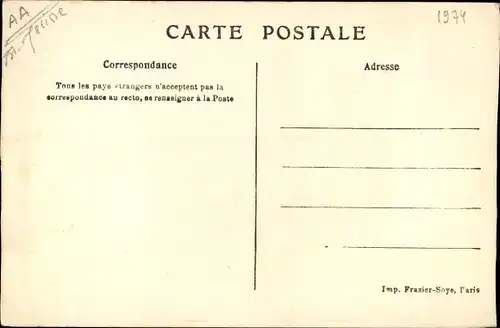 Künstler Ak Sebille, Albert, La frégate cuirassée la Glorie, Ligue maritime française