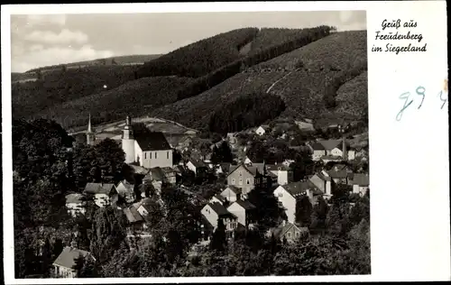 Ak Freudenberg im Siegerland, Teilansicht