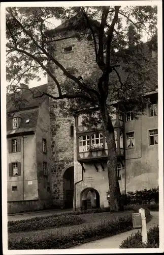 Ak Villingen im Schwarzwald, Partie am Obertor