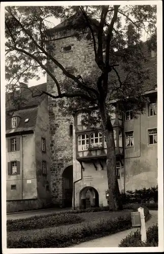 Ak Villingen im Schwarzwald, Partie am Obertor