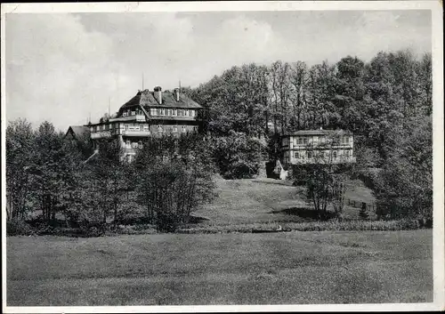 Ak Bad Fallingbostel Lüneburger Heide, Kneippkur- und Fremdenheim Haus am Walde