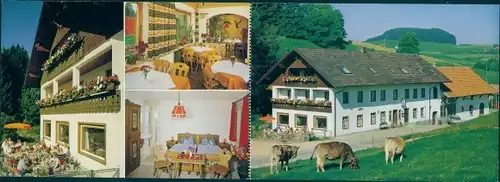 Klapp Ak Egg Wiggensbach im Allgäu, Gasthof Pension Burgbräu