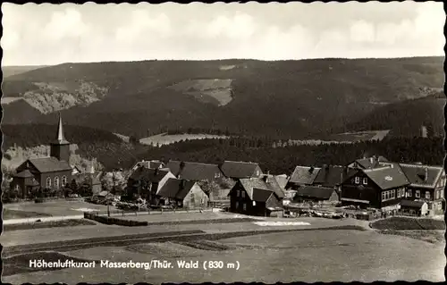 Ak Masserberg in Thüringen, Totalansicht