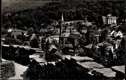 Ak Badenweiler im Schwarzwald, Blick von der Ruine