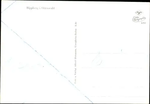 Ak Rippberg Walldürn im Odenwald, Gesamtansicht
