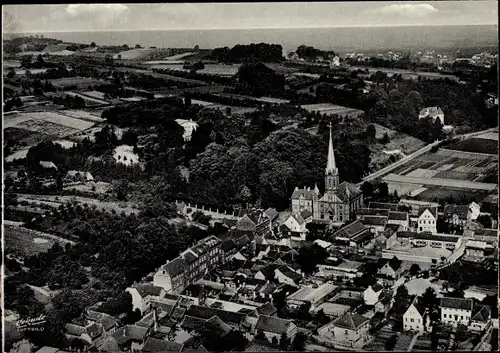 Ak Roisdorf Bornheim am Rhein, Luftbild vom Ort