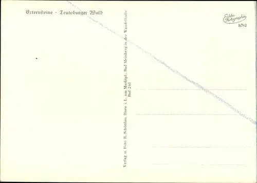 Ak Horn Bad Meinberg im Teutoburger Wald Westfalen, Externsteine