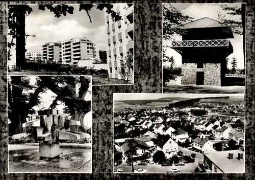 Ak Wehen Taunusstein in Hessen, Ort, Brunnen, Häuser