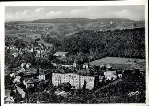 Ak Hemer im Sauerland, Fliegeraufnahme vom Ort mit Umgebung