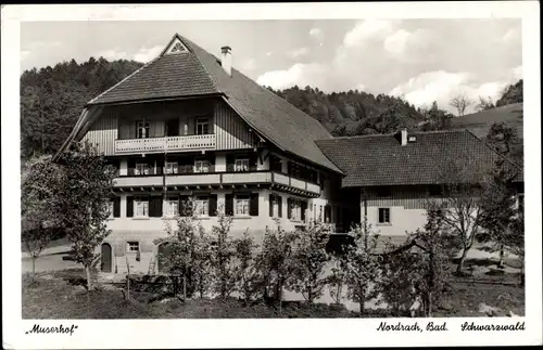 Ak Nordrach im Schwarzwald Baden, Muserhof