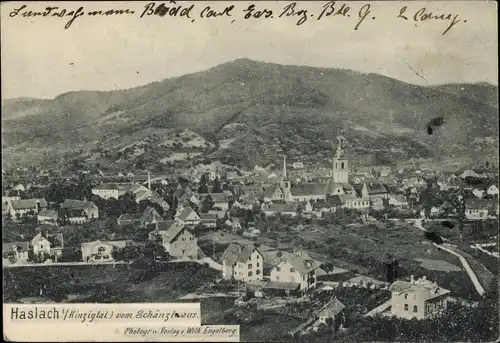 Ak Haslach im Kinzigtal Schwarzwald, Panorama