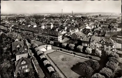 Ak Kehl am Rhein, Stadtübersicht