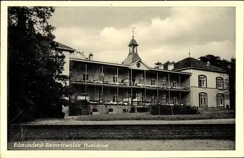 Ak Edmundstal Siemerswalde Geesthacht an der Elbe, Theklahaus