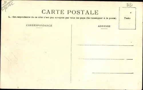 Ak Oudjda Oujda Marokko, Le Campement de l'artillerie au Camp de Sidi Yaya, Occupation francaise