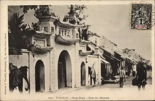 Ak Nam Dinh Vietnam, Rue du Marche