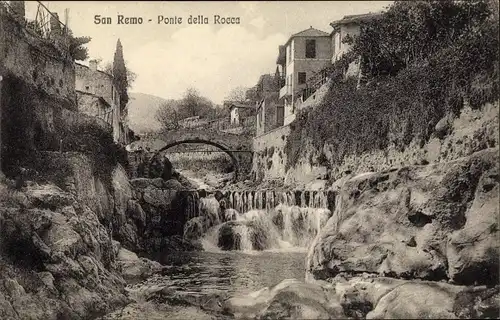 Ak San Remo Ligurien, Ponte della Rocca