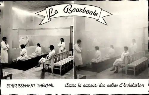 Ak La Bourboule Puy-de-Dôme, Etablissement Thermal, Salle d'inhalation
