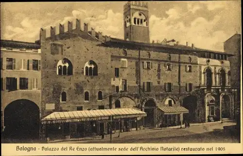 Ak Bologna Emilia Romagna, Palazzo del Re Enzo