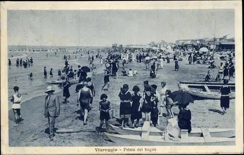 Ak Viareggio Toscana, Prima del bagno