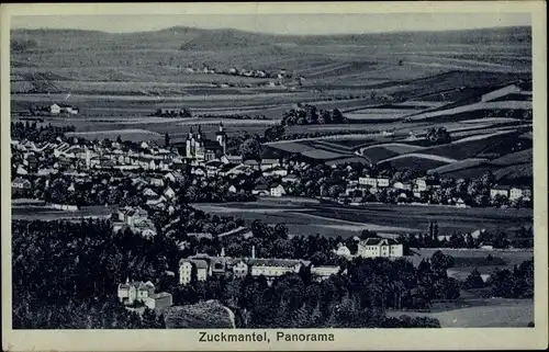 Ak Zlaté Hory Zuckmantel Region Olmütz, Panorama