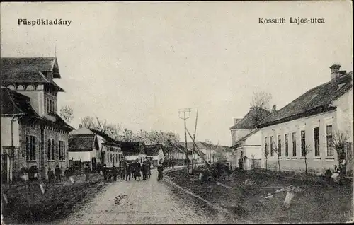 Ak Püspökladány Ungarn, Kossuth Lajos utca