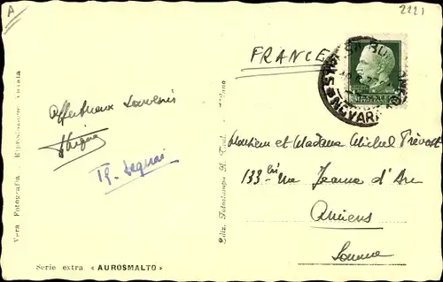 Ak Stresa Piemonte Italien, Borromeo, Panorama