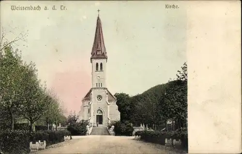 Ak Weißenbach an der Triesting Niederösterreich, Kirche
