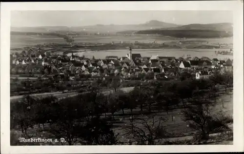 Ak Munderkingen an der Donau, Panorama