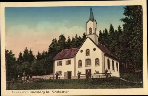 Ak Kirchzarten im Breisgau Schwarzwald, Kapelle auf dem Giersberg