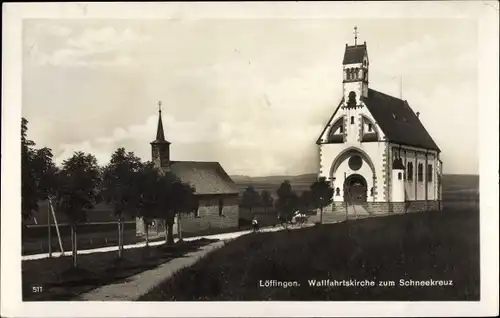 Ak Löffingen im Schwarzwald, Wallfahrtskirche zum Schneekreuz