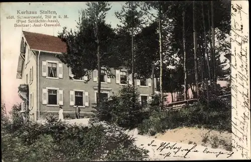 Ak Steinen in Baden Schwarzwald, Kurhaus Stalten