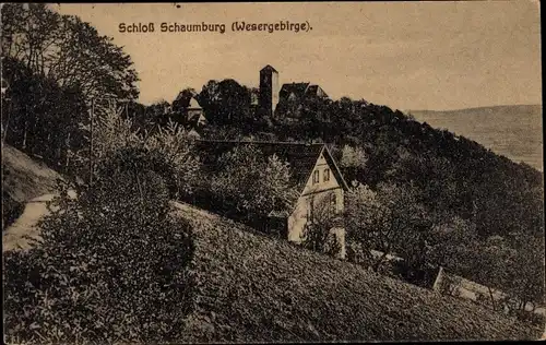 Ak Rinteln an der Weser, Schloss Schaumburg