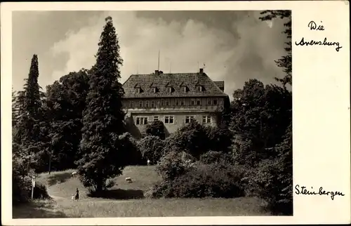 Foto Ak Steinbergen Rinteln in Niedersachsen, Schloss Arensburg